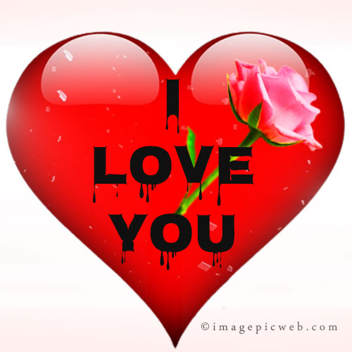 Love You heart images hd
