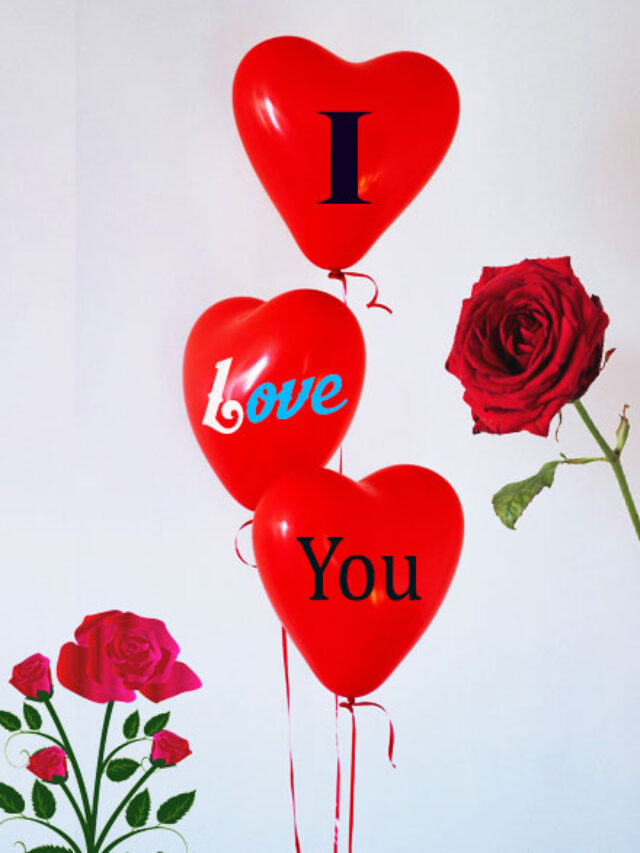 i love you images with roses
