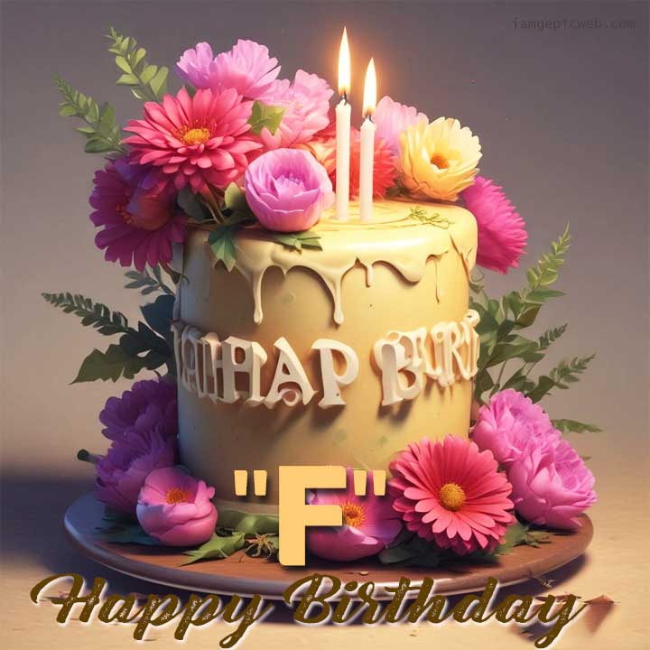 F-letters-happy-birthday-wishes-cake