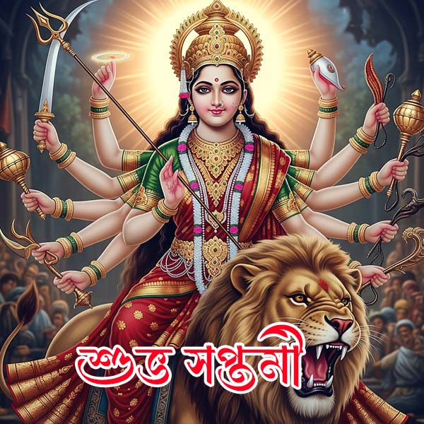 শুভ মহাসপ্তমী ছবি