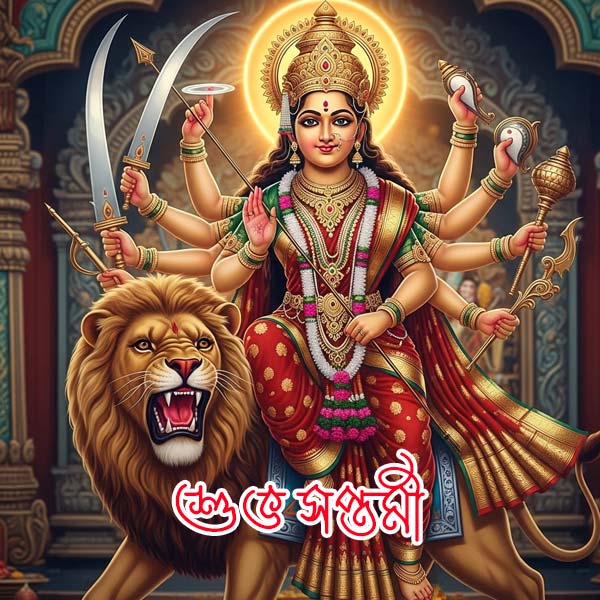 সপ্তমীর সকাল ছবি